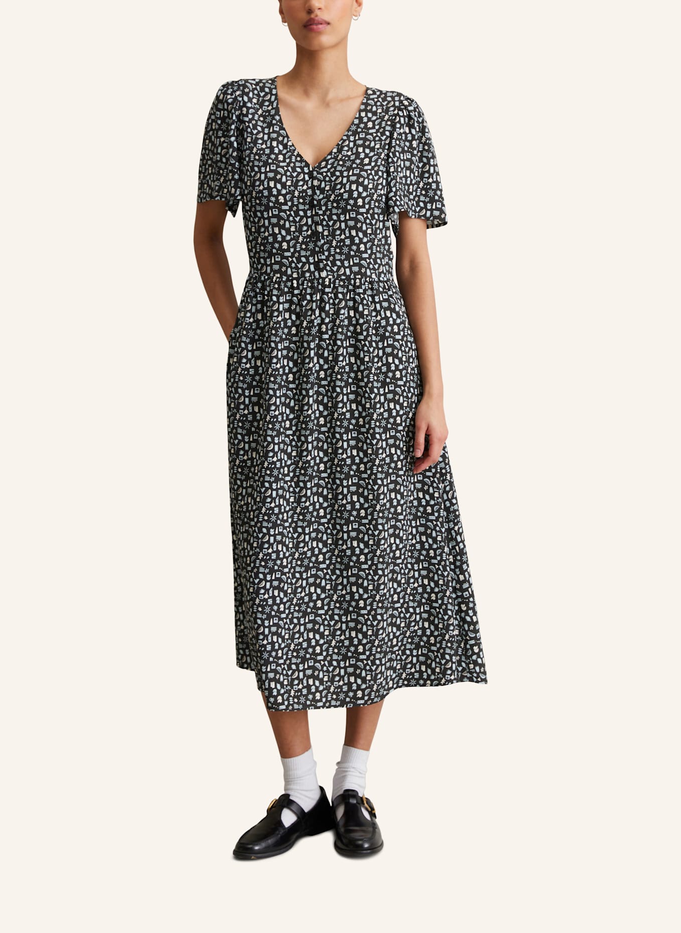 Marc O'Polo DENIM Kleid: GRAU