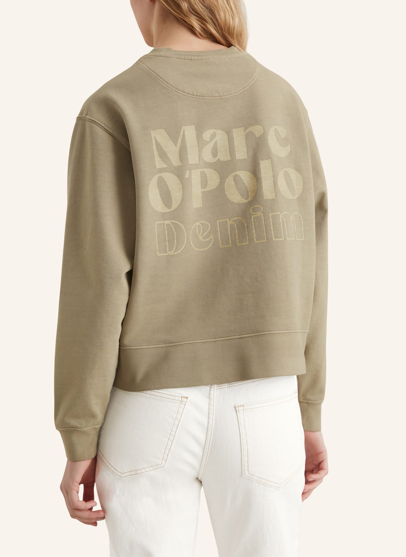 Marc O'Polo DENIM Sweatshirt: GRÜN