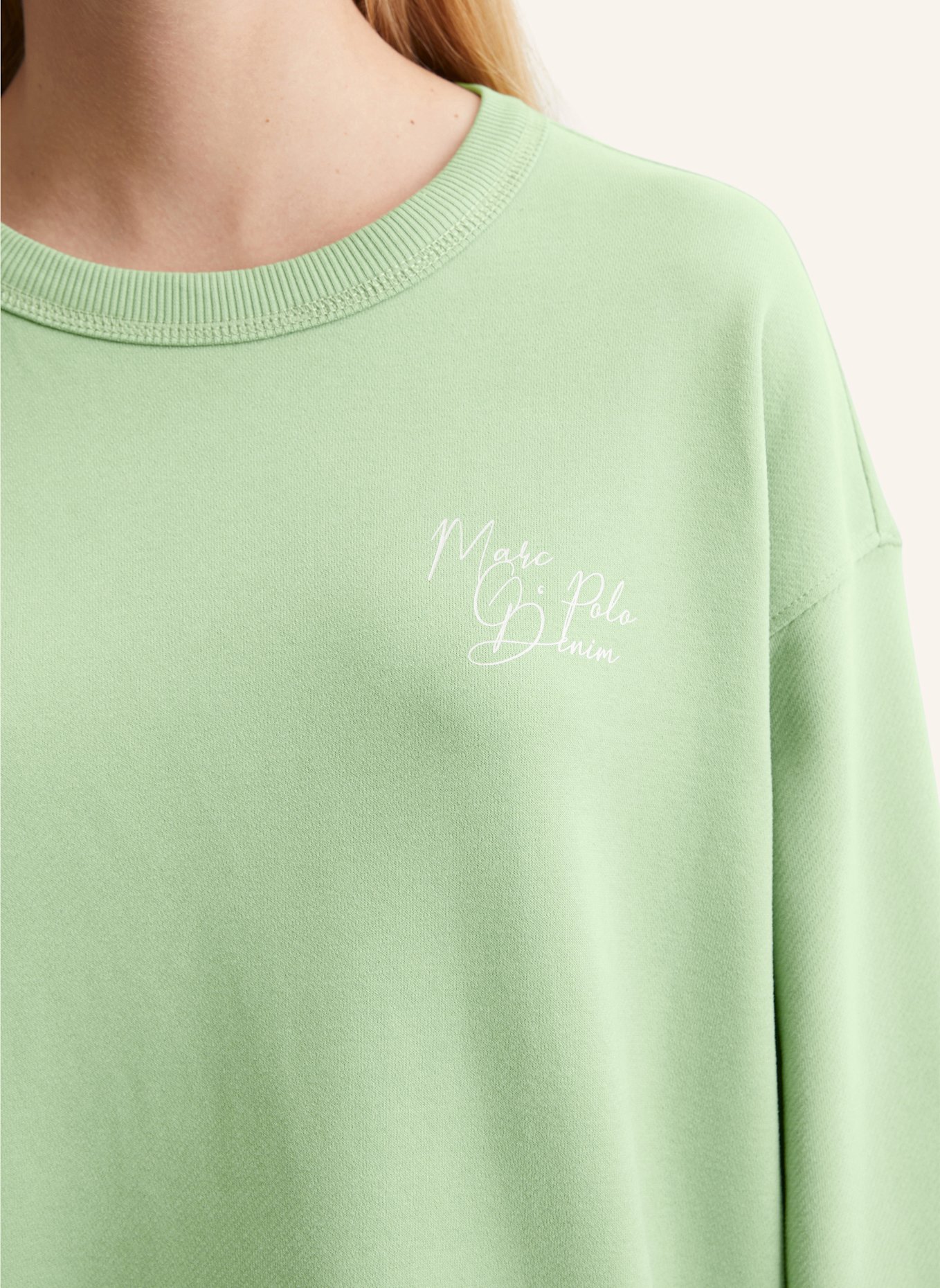 Marc O'Polo DENIM Sweatshirt: GRÜN