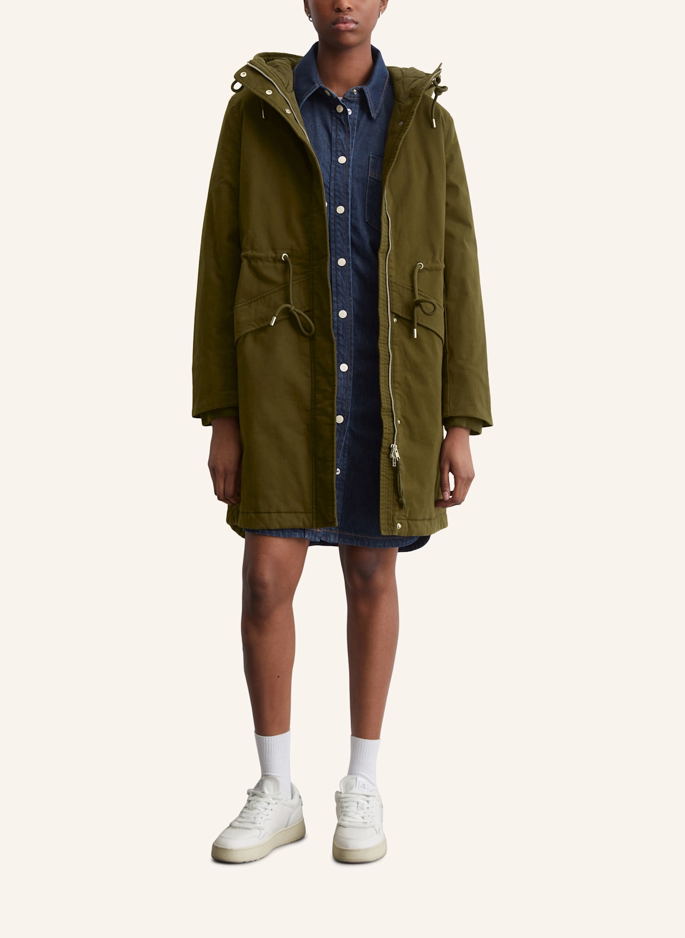Marc O'Polo DENIM Parka: BRAUN