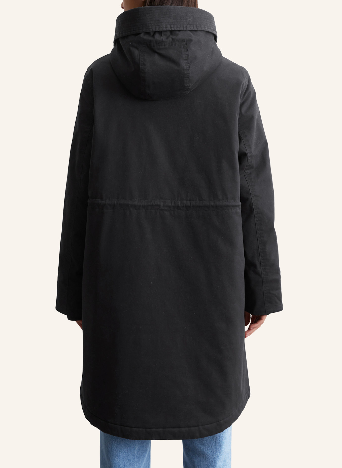 Marc O'Polo DENIM Parka: SCHWARZ