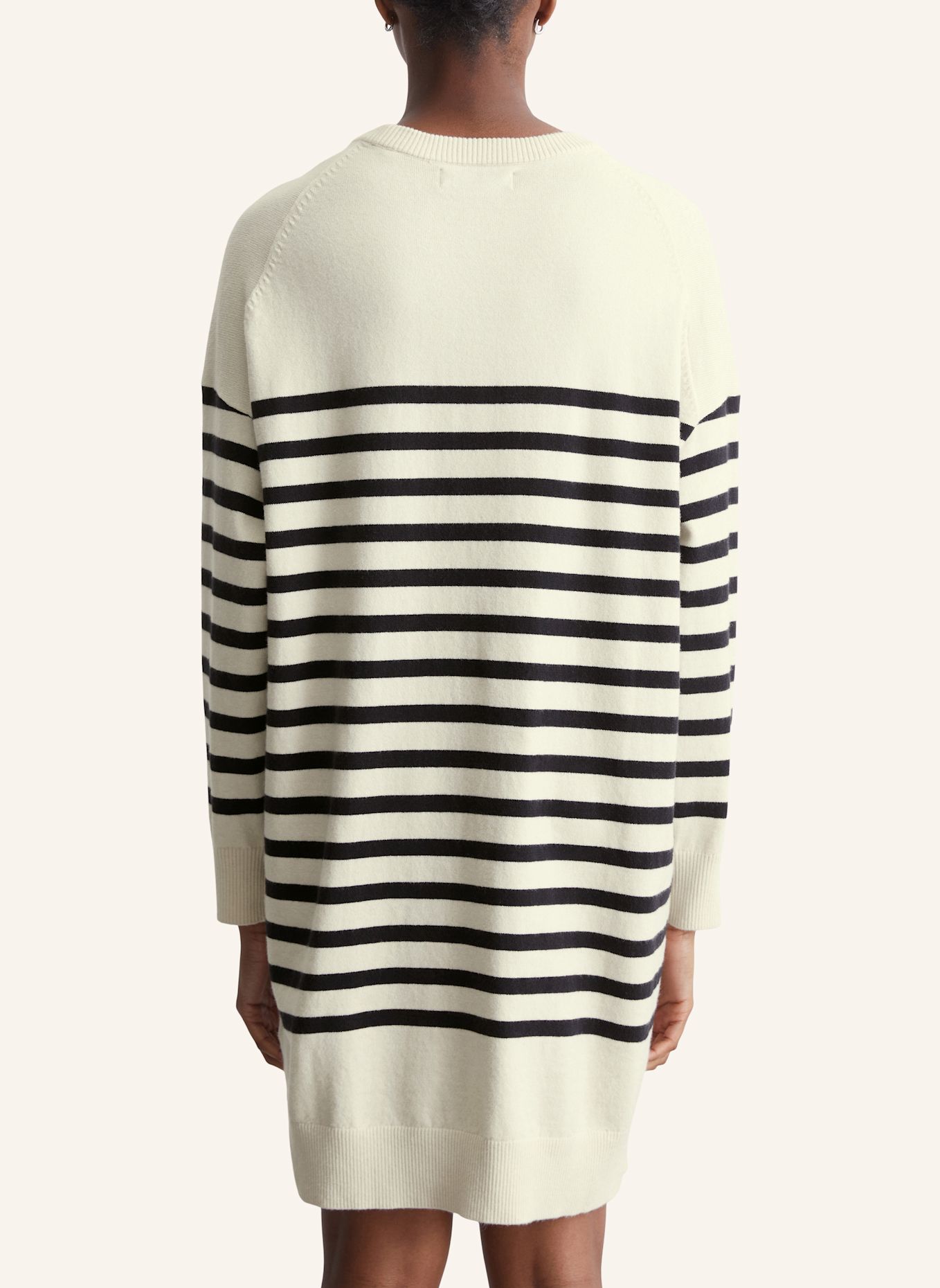 Marc O'Polo DENIM Strickkleid: WEISS