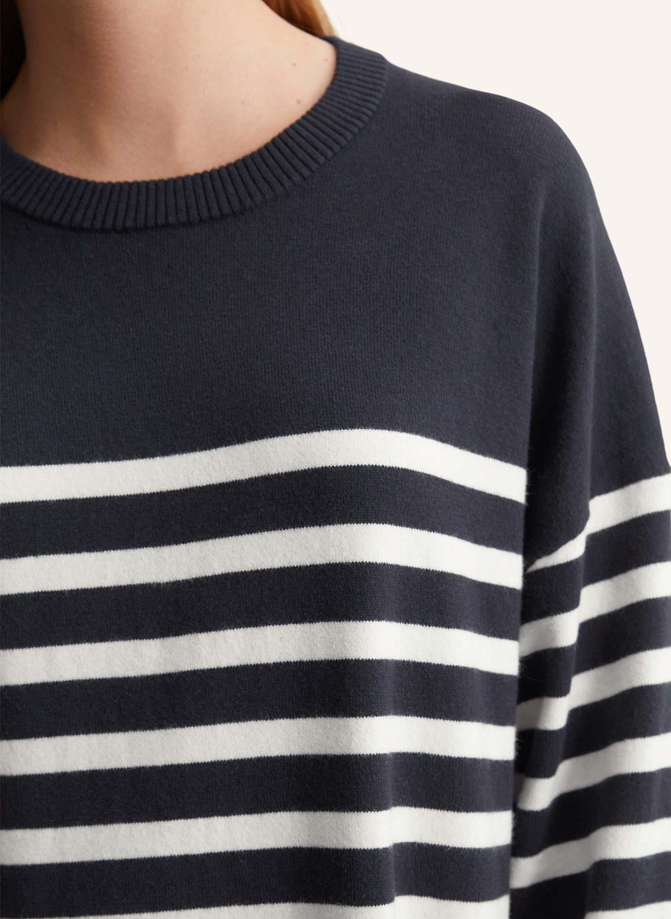 Marc O'Polo DENIM Strickkleid: BLAU