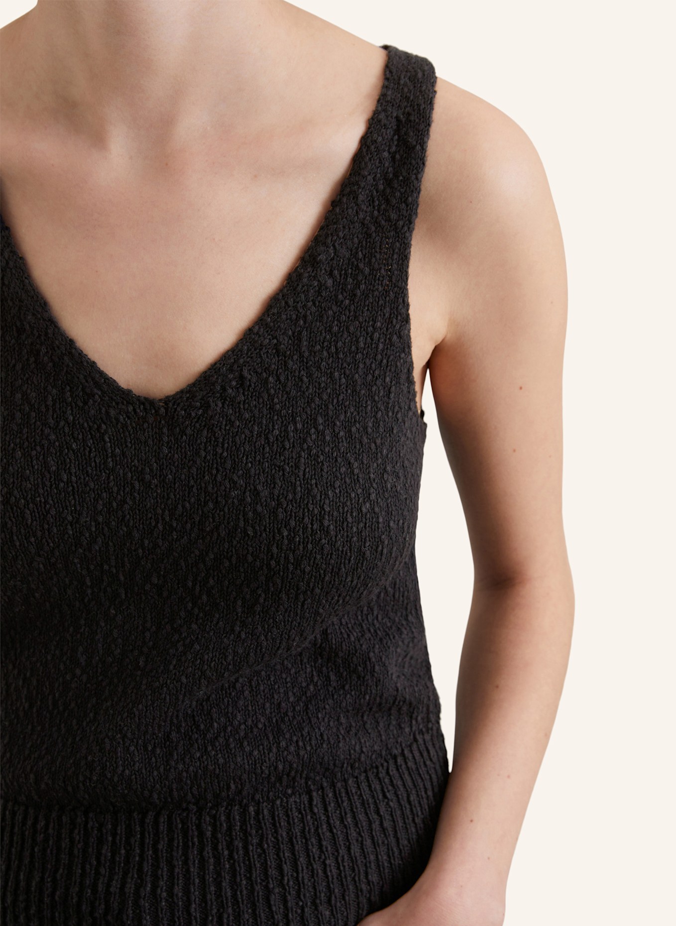 Marc O'Polo DENIM Stricktop: SCHWARZ