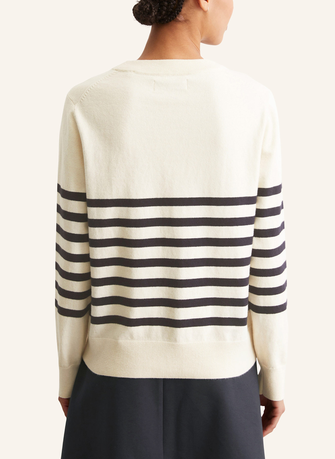 Marc O'Polo DENIM Strickpullover: WEISS