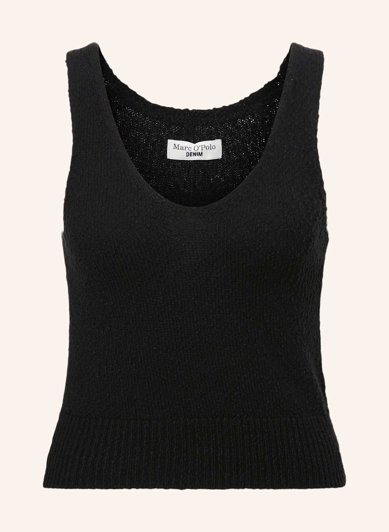 Marc O'Polo DENIM Stricktop: SCHWARZ
