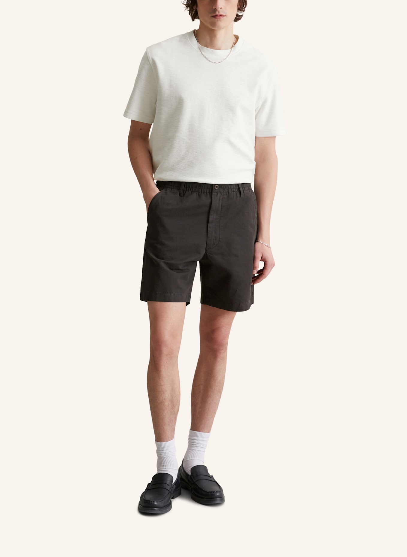 Marc O'Polo DENIM Shorts: GRAU