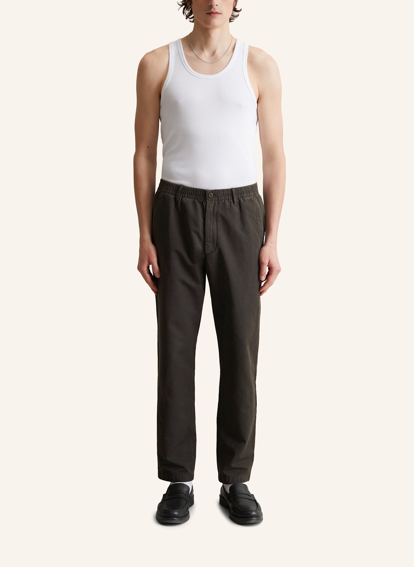 Marc O'Polo DENIM Hose: GRAU