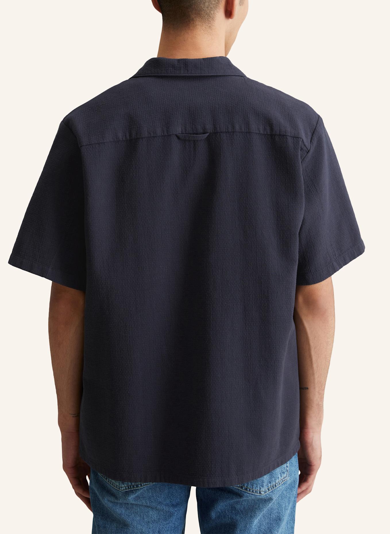 Marc O'Polo DENIM Kurzarm-Hemd: DUNKELBLAU