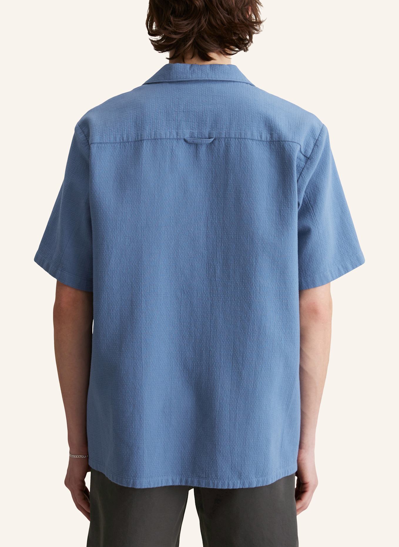 Marc O'Polo DENIM Kurzarm-Hemd: BLAU