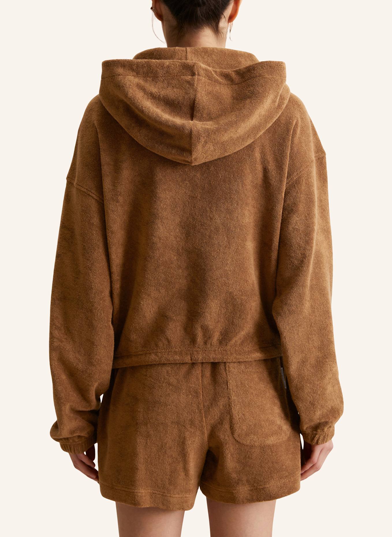 Marc O'Polo DENIM Sweatjacke: BRAUN