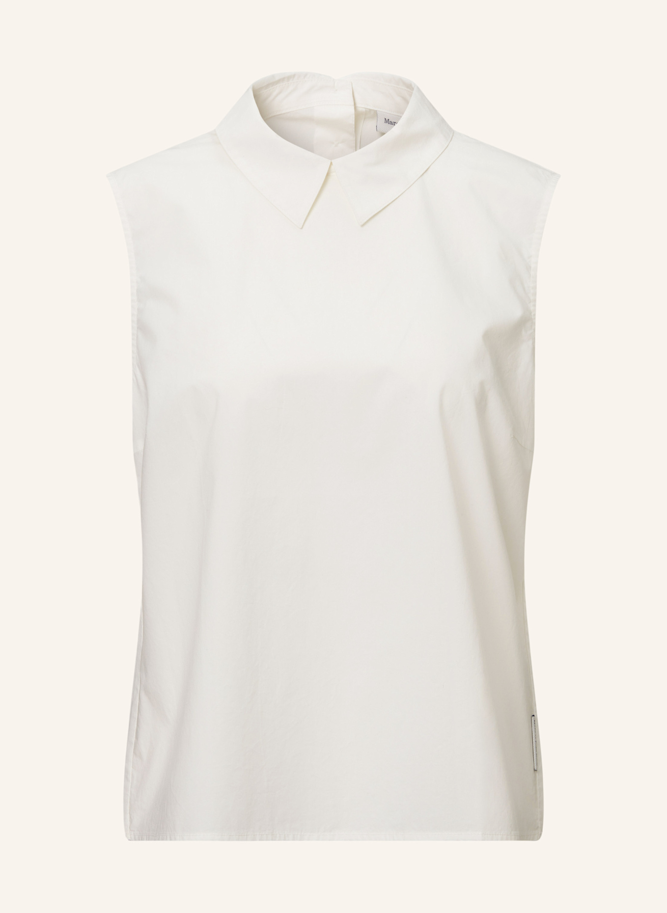 Marc O'Polo DENIM Falten-Bluse: WEISS