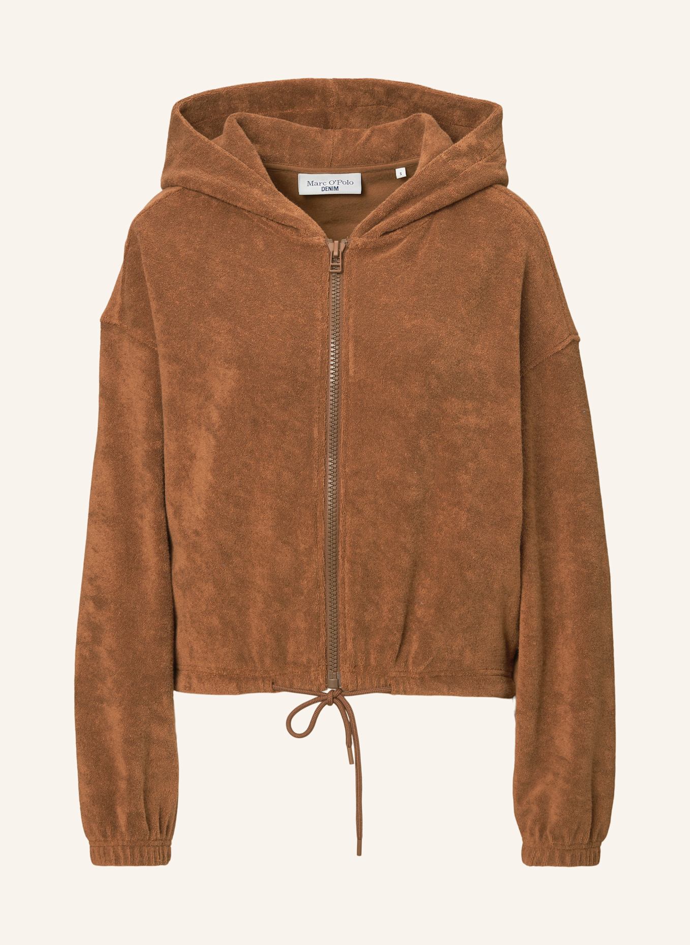 Marc O'Polo DENIM Sweatjacke: BRAUN