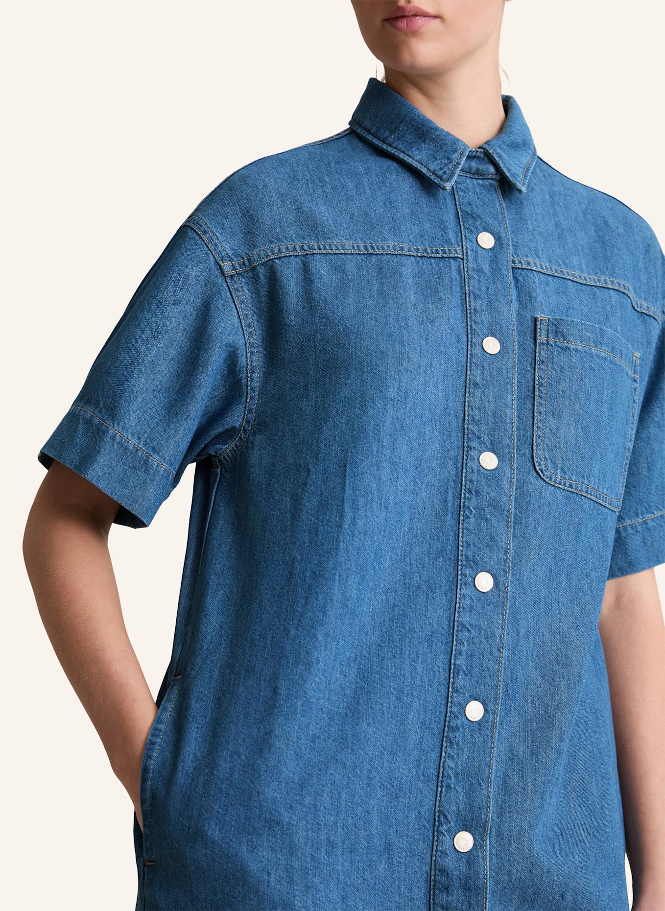 Marc O'Polo DENIM Jeanskleid: BLAU