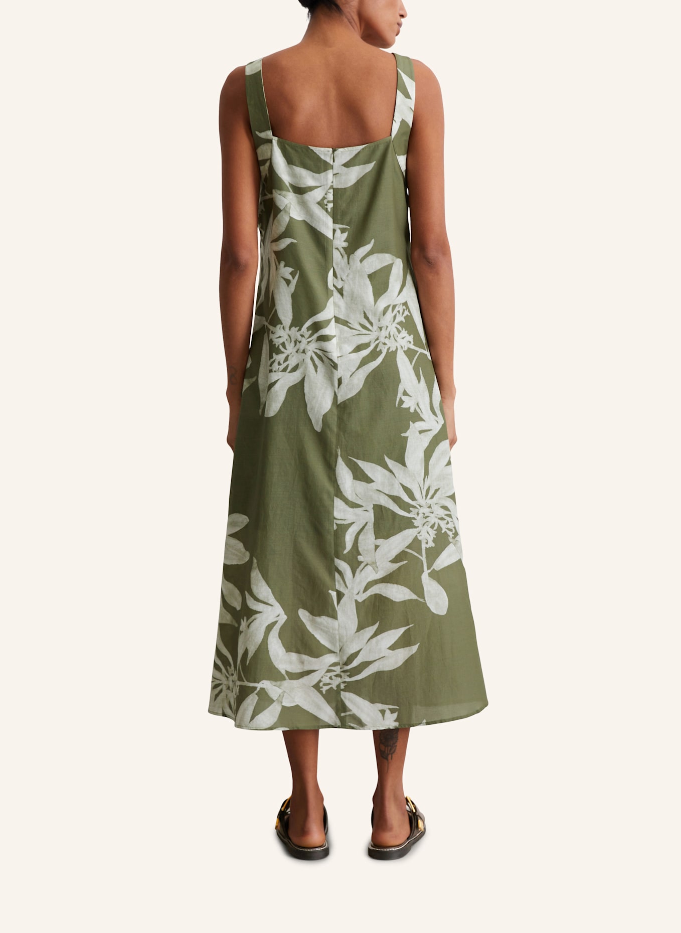 Marc O'Polo Kleid: DUNKELGRÜN