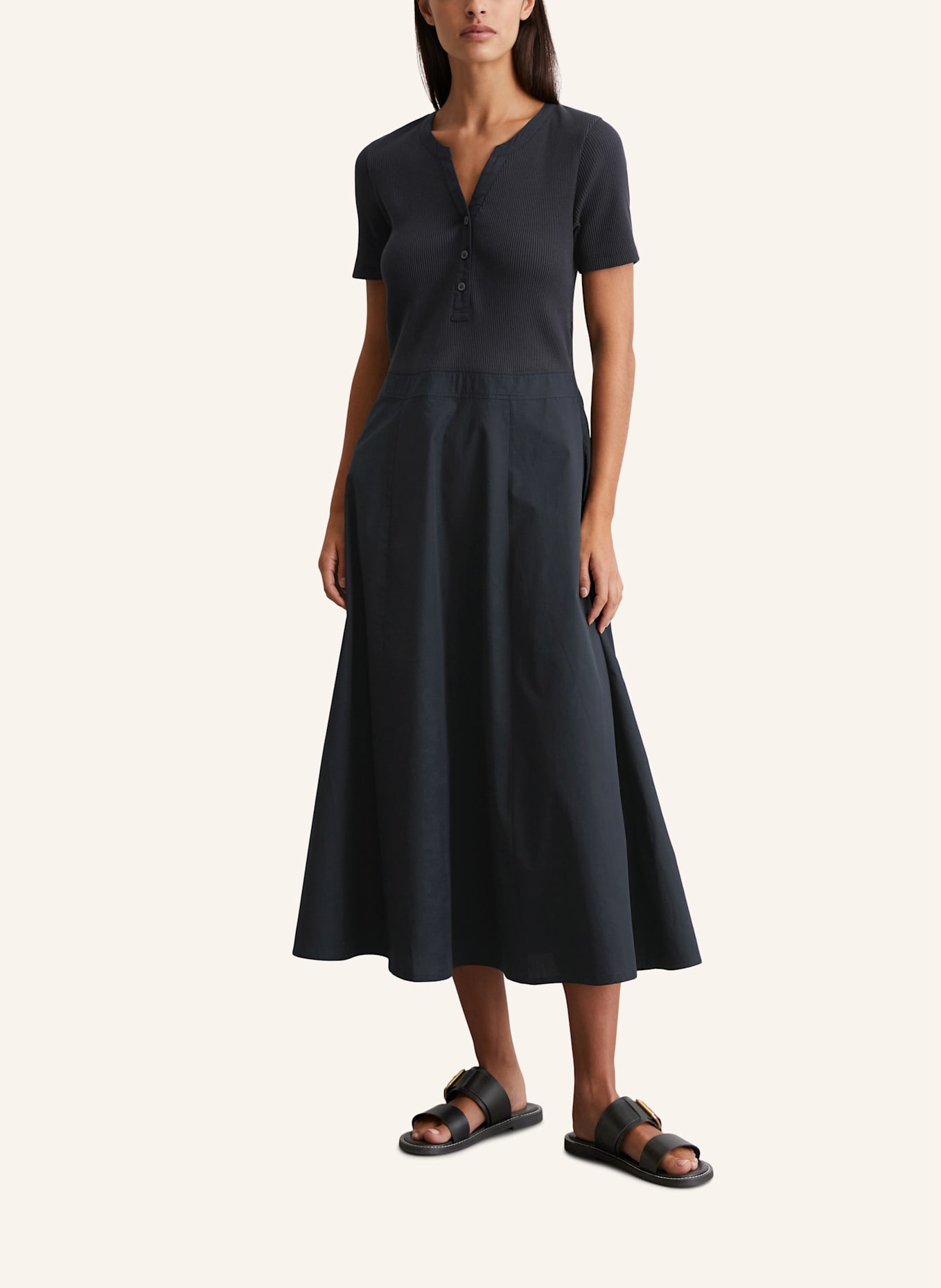 Marc O'Polo Jerseykleid: DUNKELBLAU