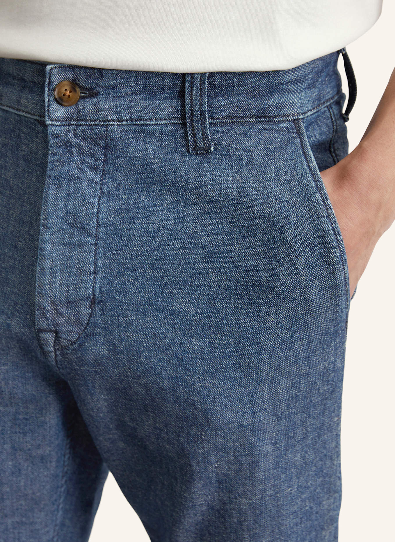 Marc O'Polo Jeans Model Kalmo Chino: BLAU