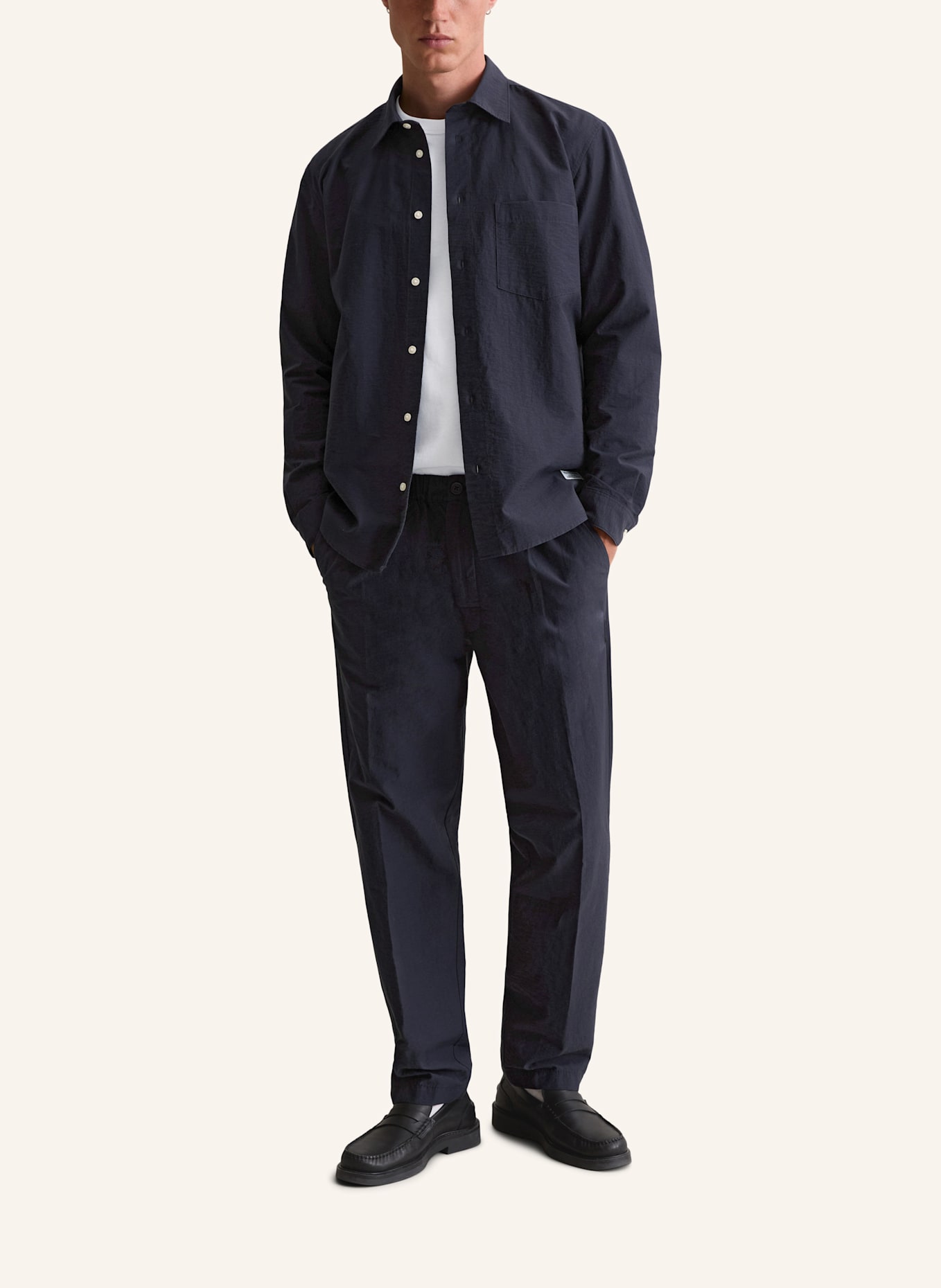 Marc O'Polo DENIM Hemd: DUNKELBLAU