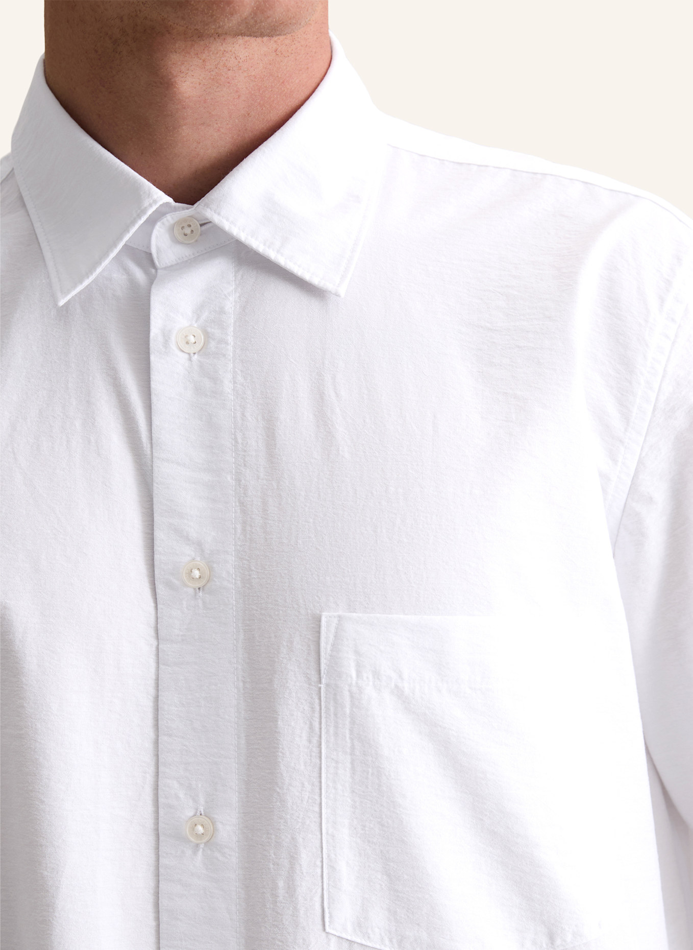 Marc O'Polo DENIM Hemd: WEISS