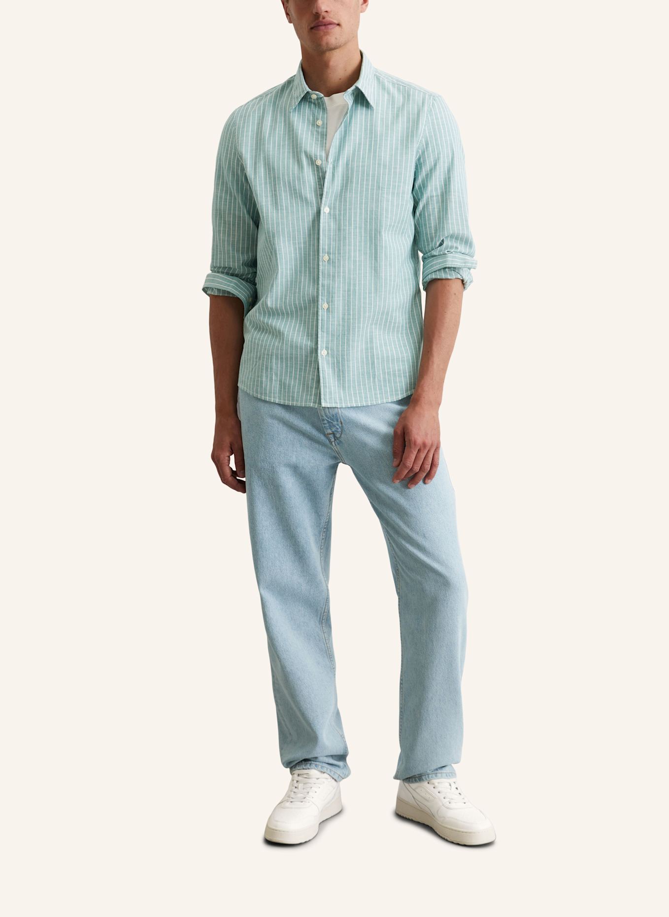 Marc O'Polo Hemd: HELLGRÜN