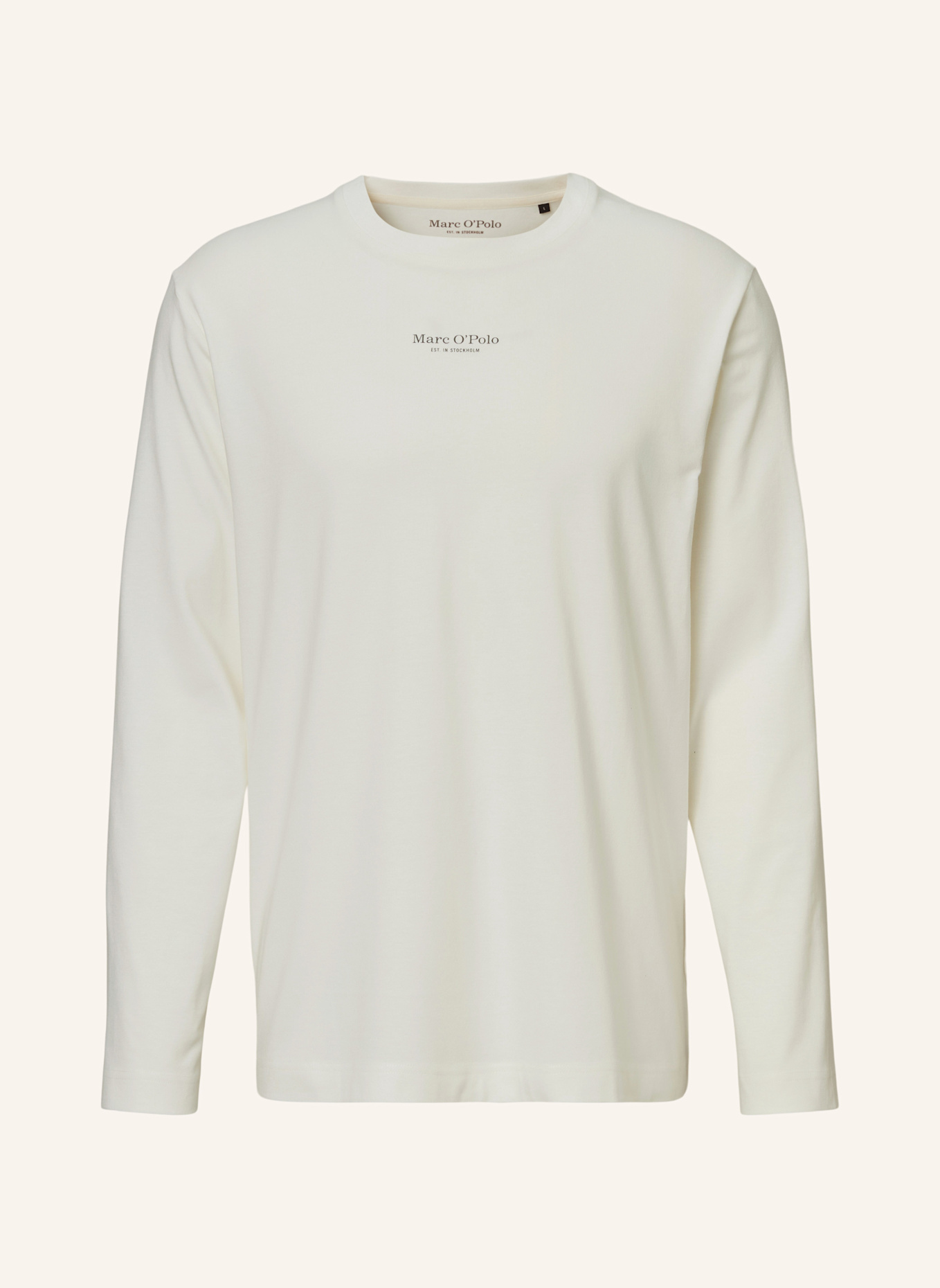 Marc O'Polo Langarm-Shirt: WEISS