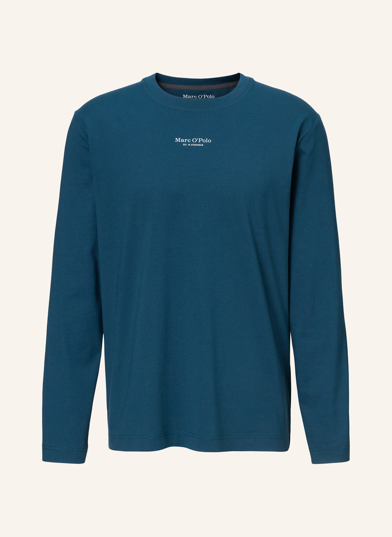 Marc O'Polo Langarm-Shirt: BLAU