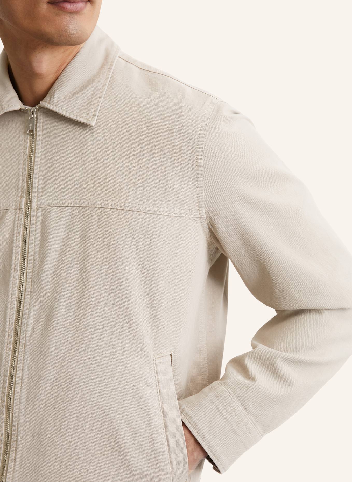 Marc O'Polo Overshirt: HELLGRAU