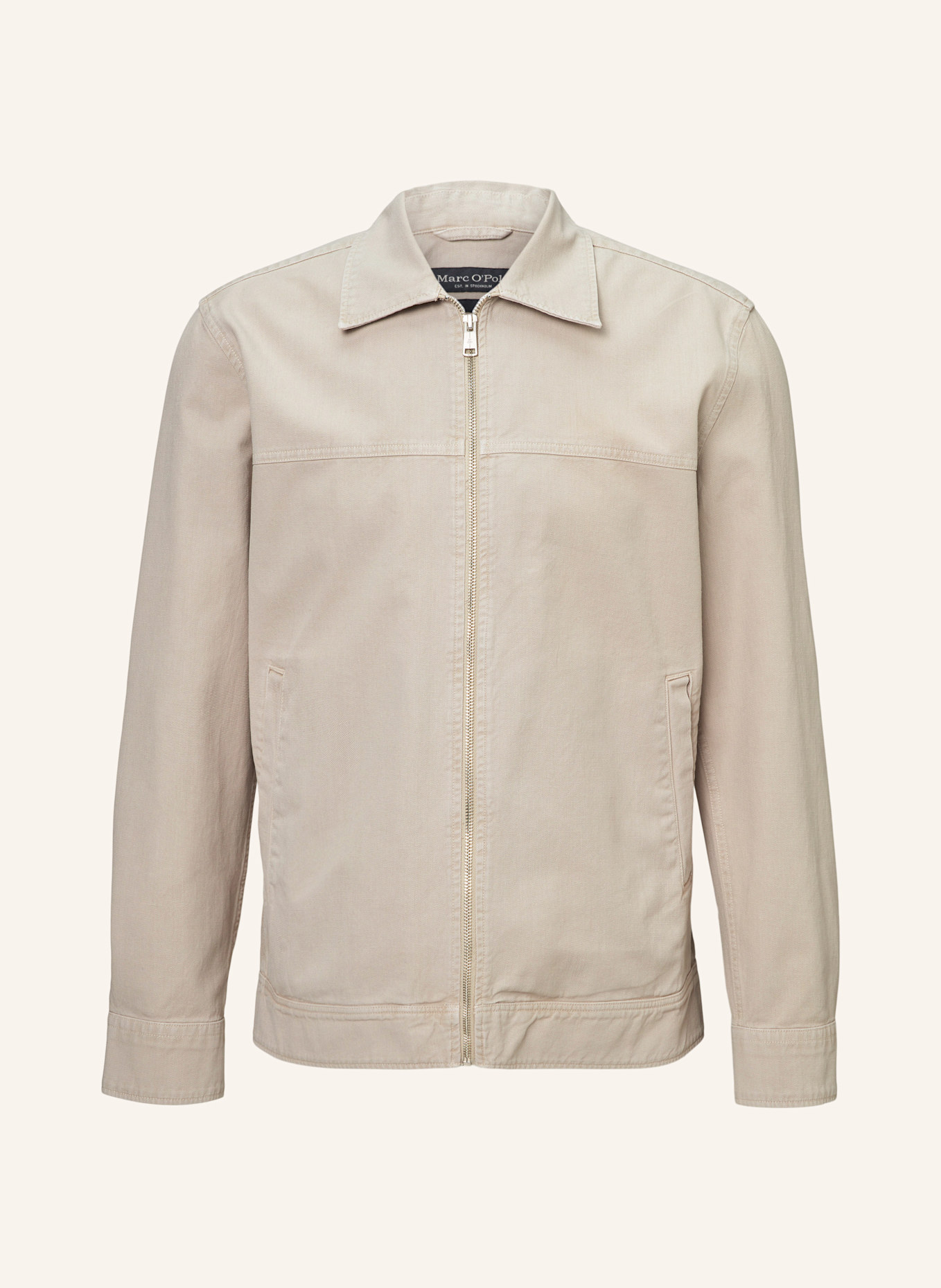 Marc O'Polo Overshirt: HELLGRAU