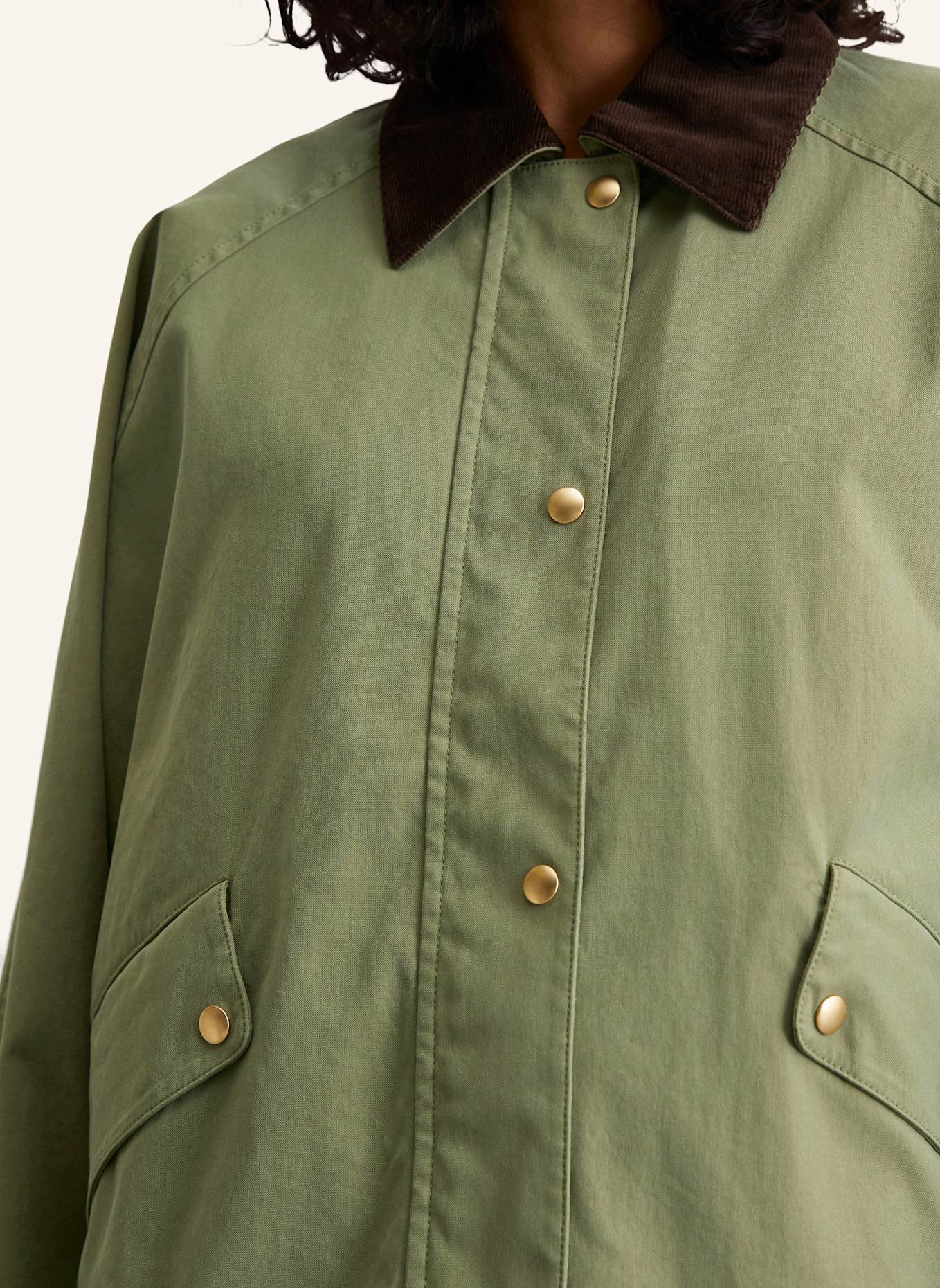 Marc O'Polo Cape: DUNKELGRÜN