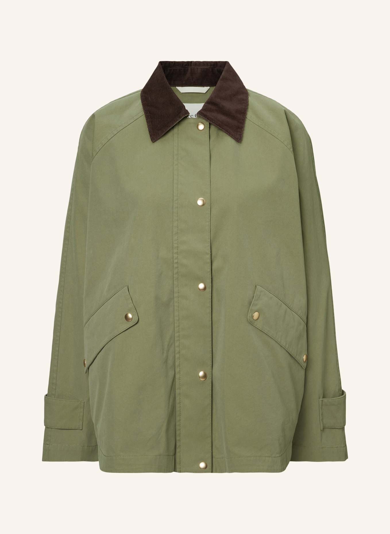 Marc O'Polo Cape: DUNKELGRÜN