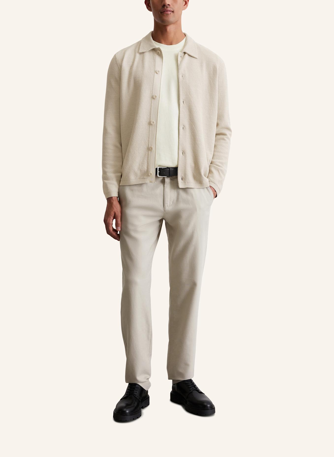 Marc O'Polo Strick-Overshirt: HELLGRAU