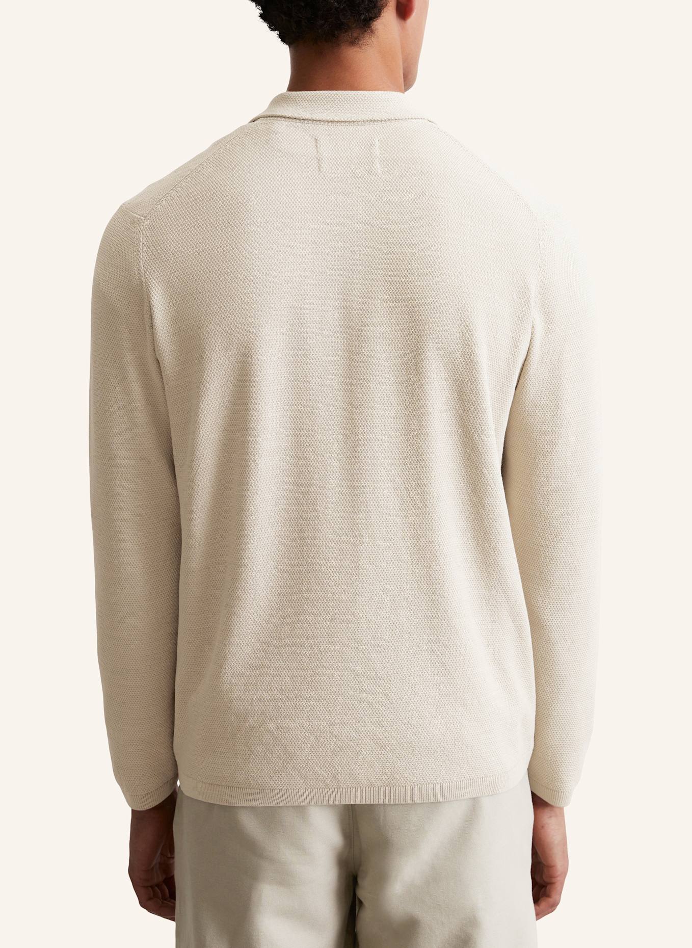 Marc O'Polo Strick-Overshirt: HELLGRAU