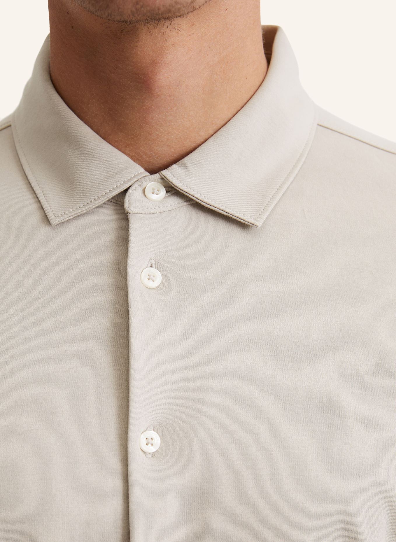 Marc O'Polo Jerseyshirt: HELLGRAU