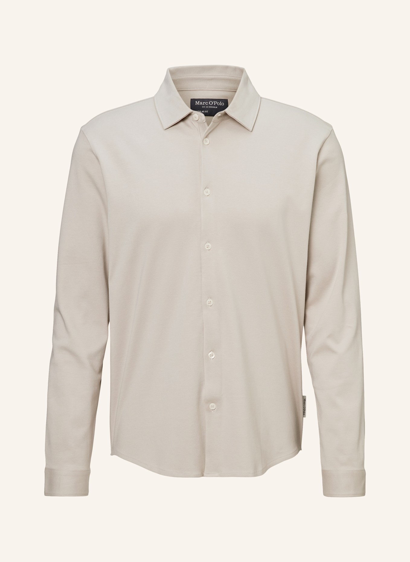 Marc O'Polo Jerseyshirt: HELLGRAU