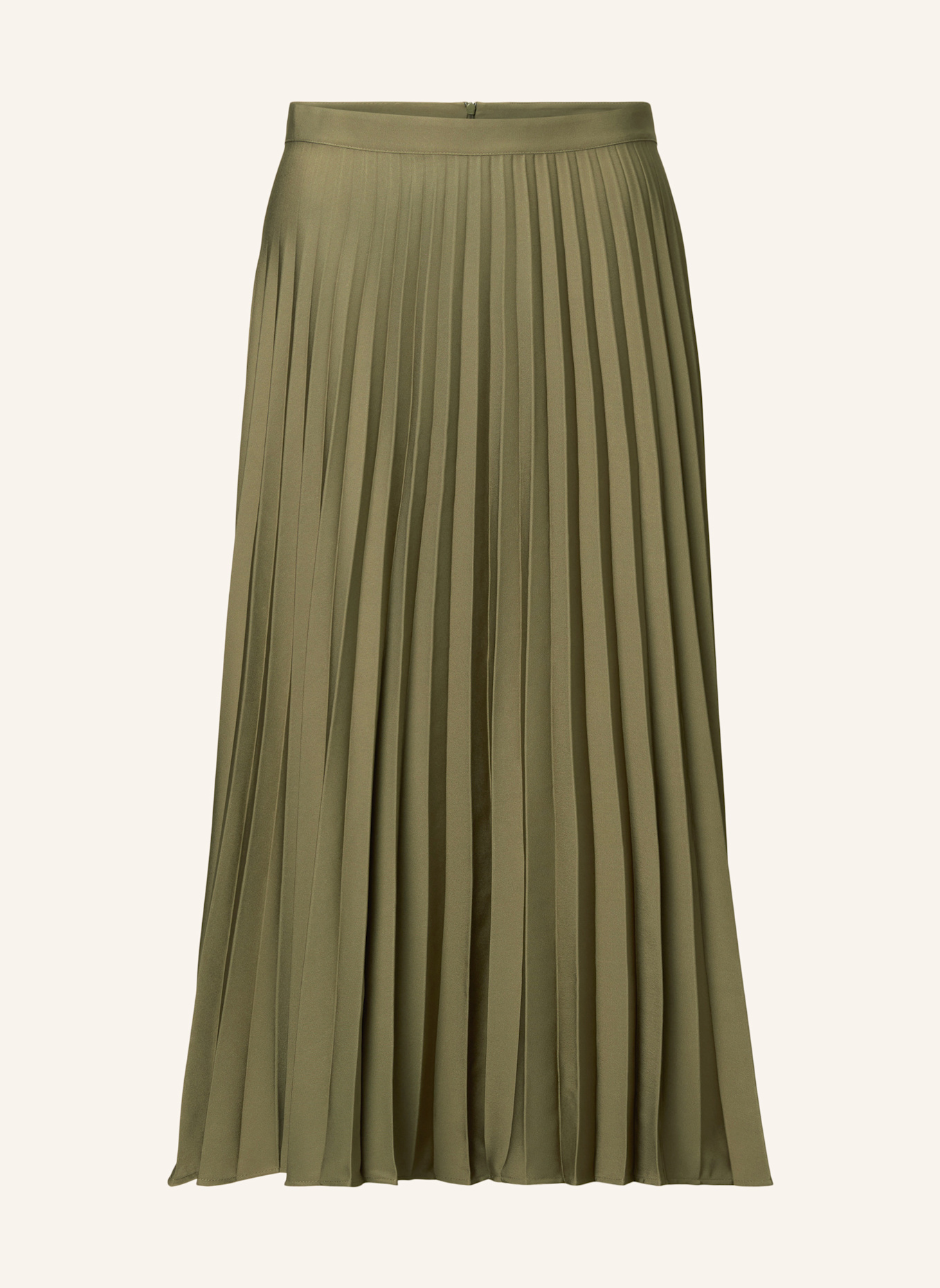 Marc O'Polo DENIM Plisseerock: GRAU