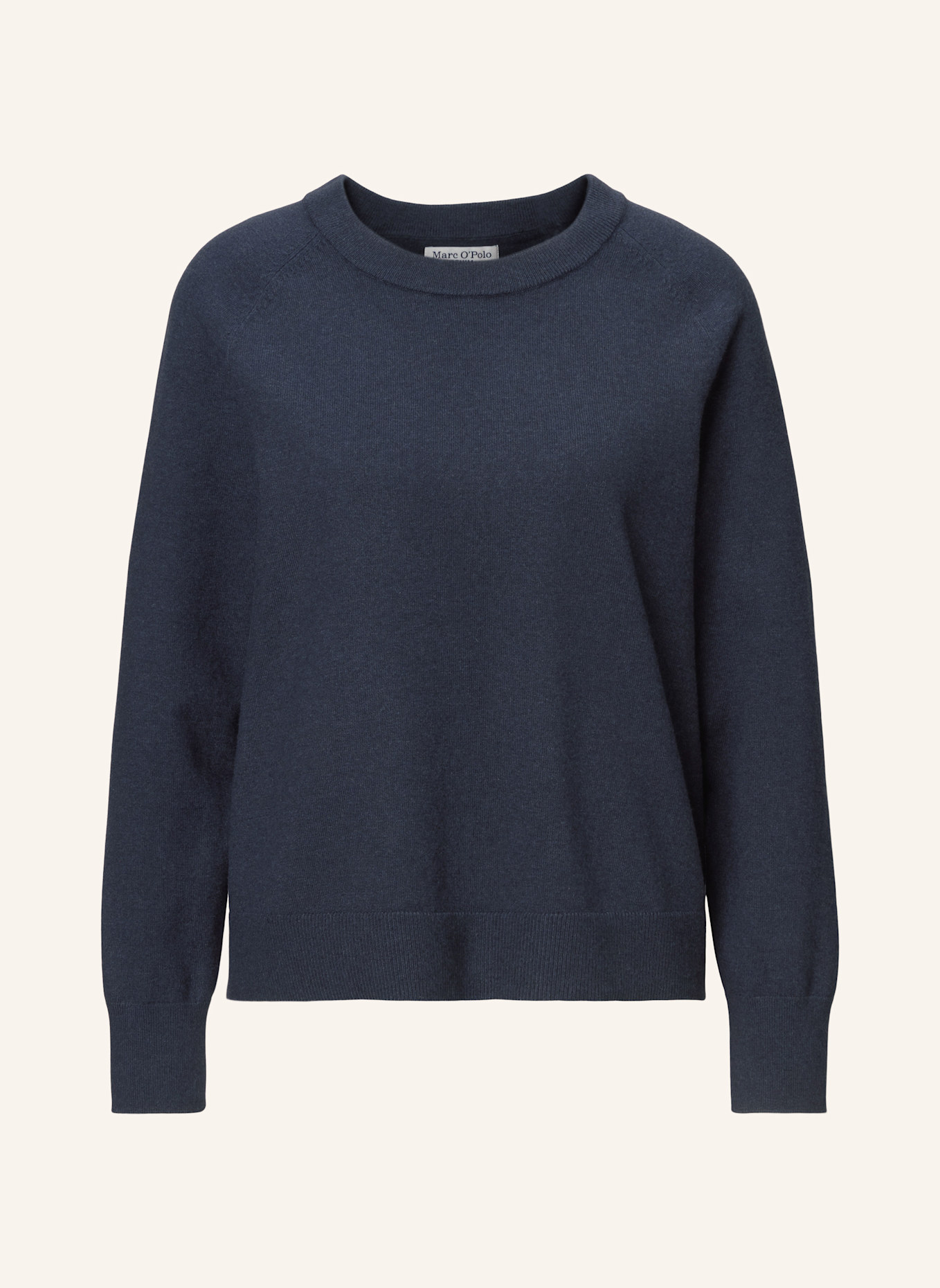 Marc O'Polo DENIM Strickpullover: DUNKELBLAU