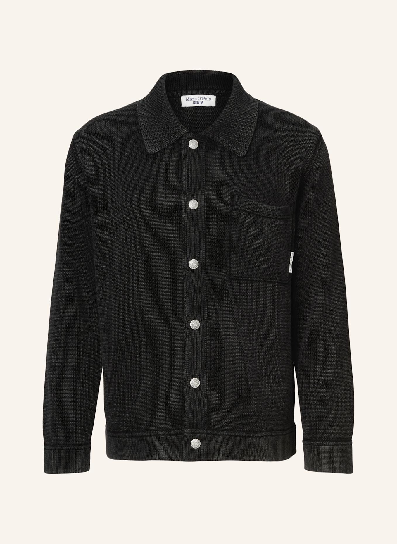Marc O'Polo DENIM Strickjacke: SCHWARZ