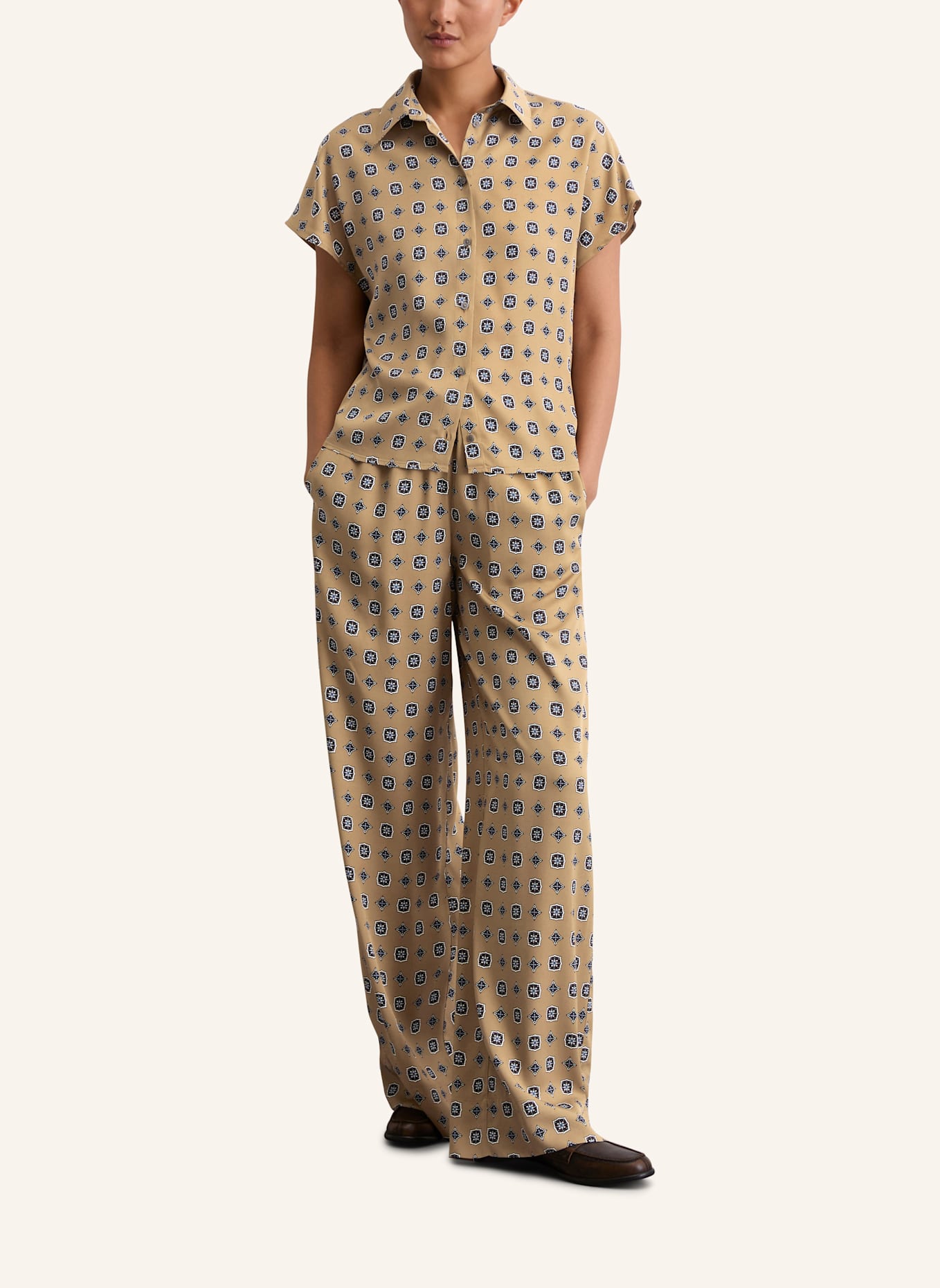 Marc O'Polo Bluse: BEIGE