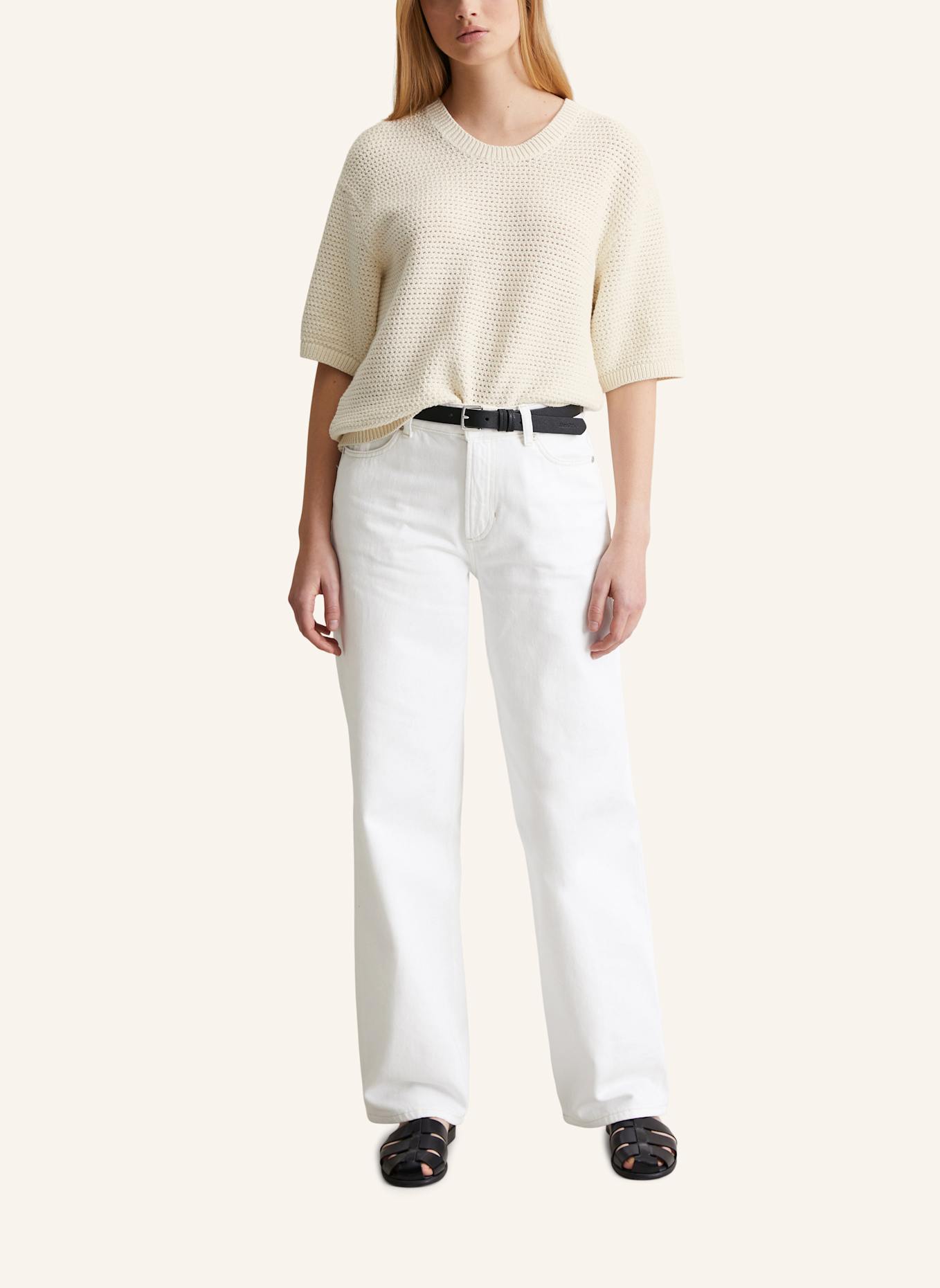 Marc O'Polo DENIM Pullover: WEISS