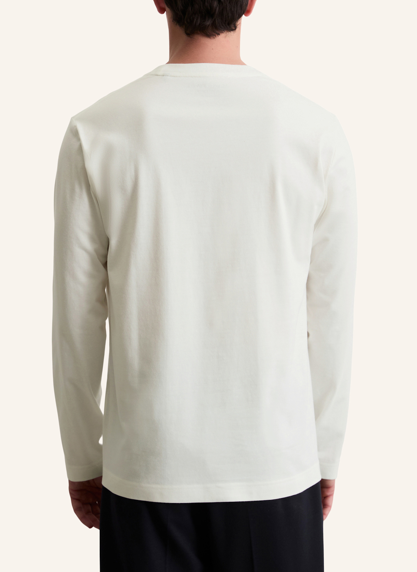 Marc O'Polo Langarm-Shirt: WEISS