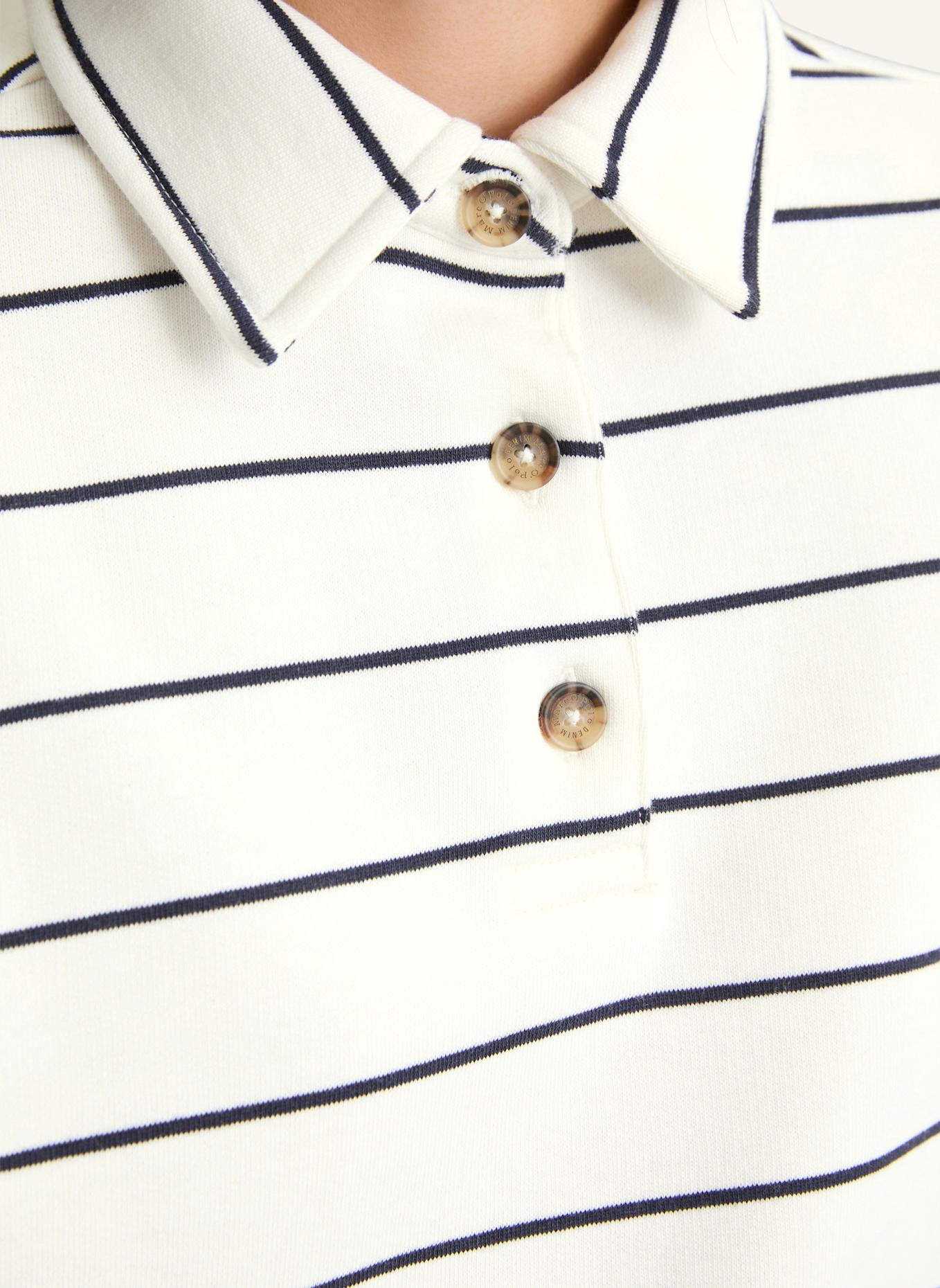 Marc O'Polo DENIM Polo-Sweatshirt: ECRU