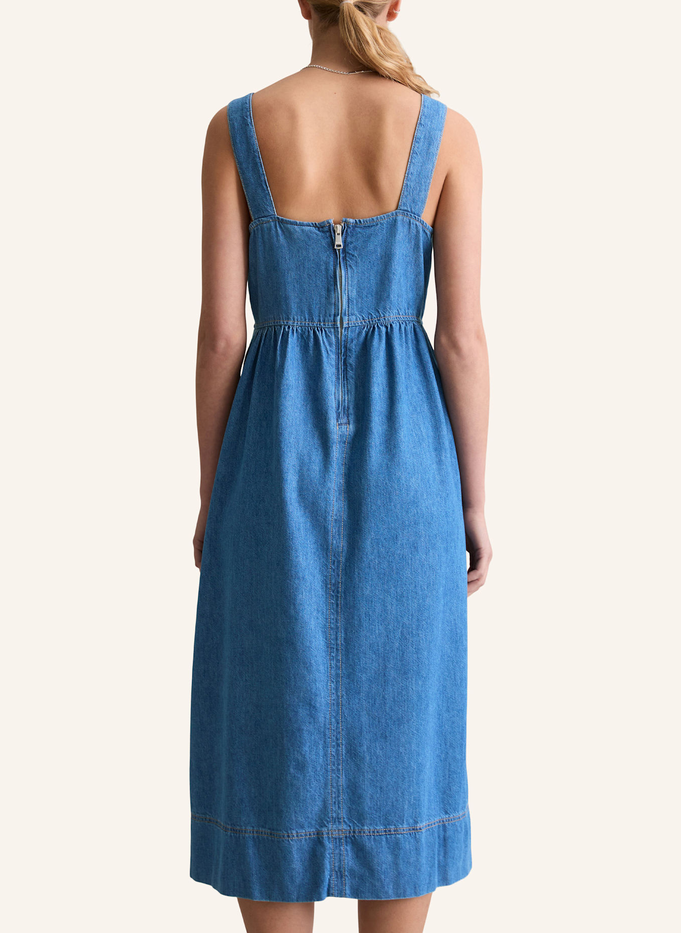 Marc O'Polo DENIM Jeanskleid: BLAU