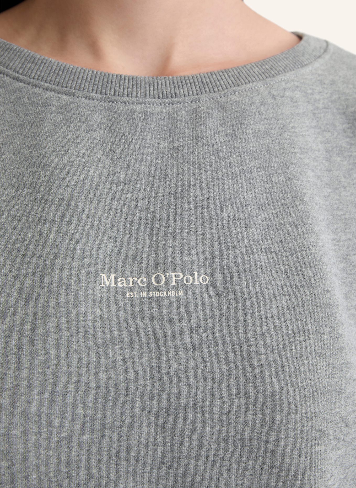Marc O'Polo Sweatshirt: HELLGRAU