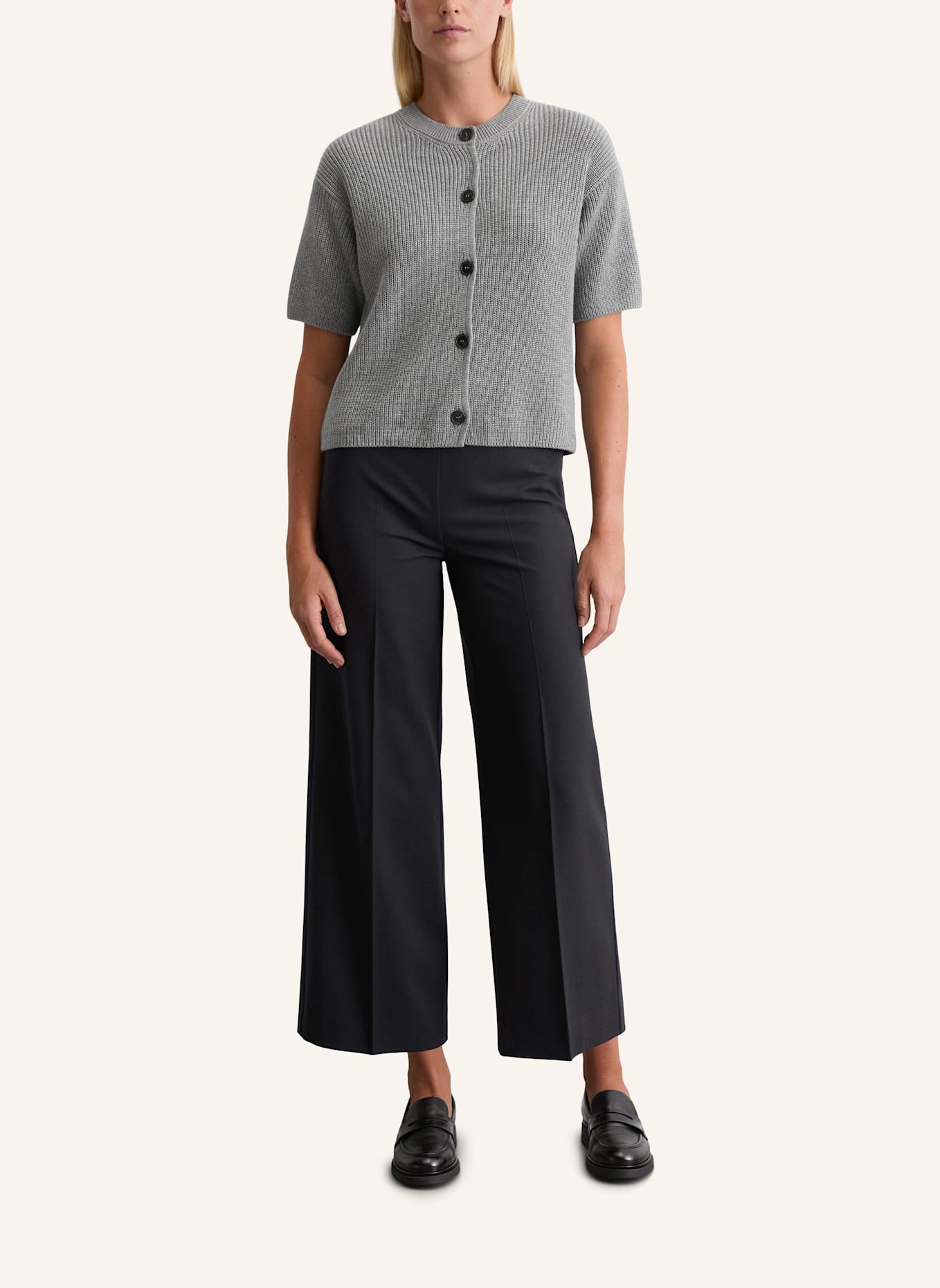 Marc O'Polo Cardigan: HELLGRAU