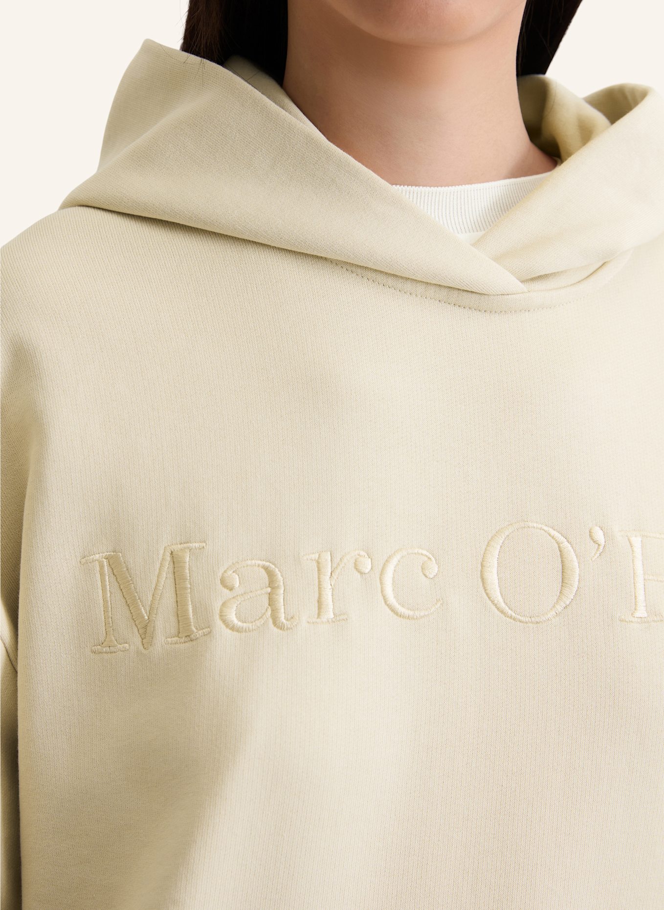 Marc O'Polo Sweatshirt: BEIGE