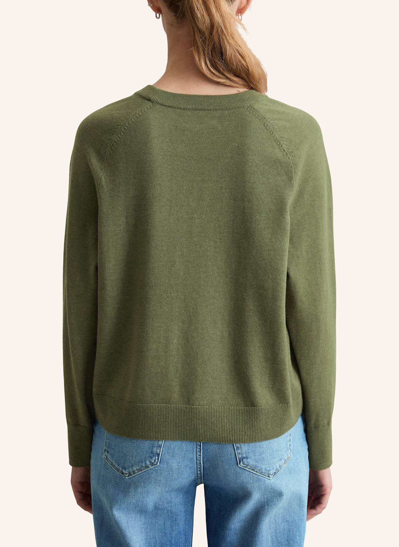 Marc O'Polo DENIM Strickpullover: GRAU