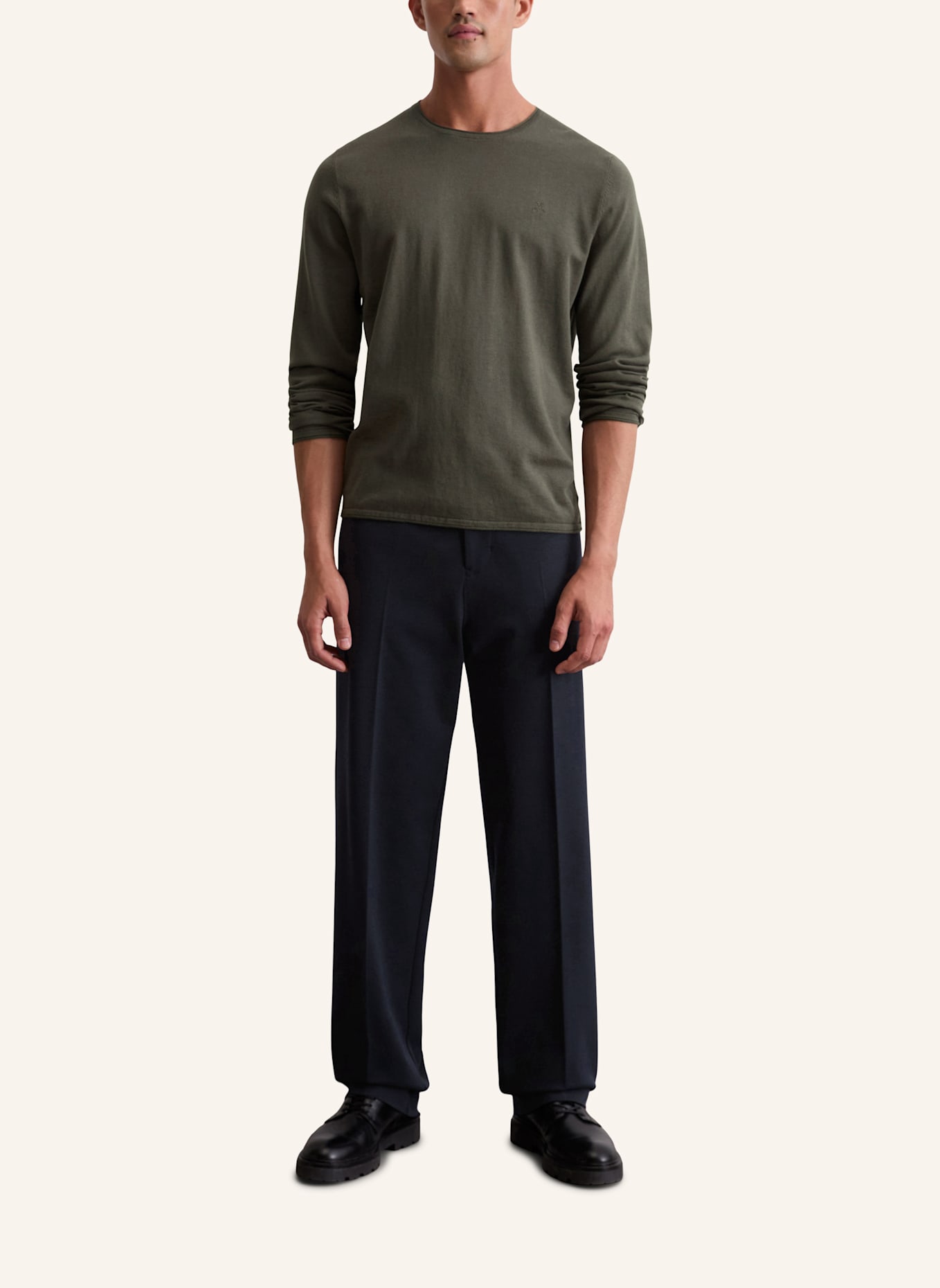 Marc O'Polo Pullover: DUNKELGRÜN