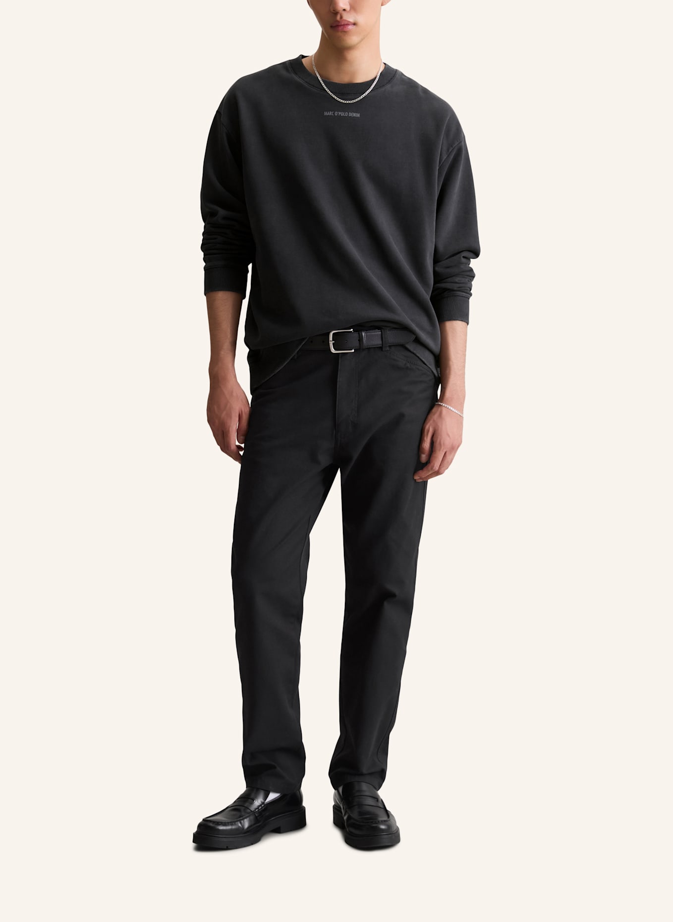 Marc O'Polo DENIM Sweatshirt: SCHWARZ