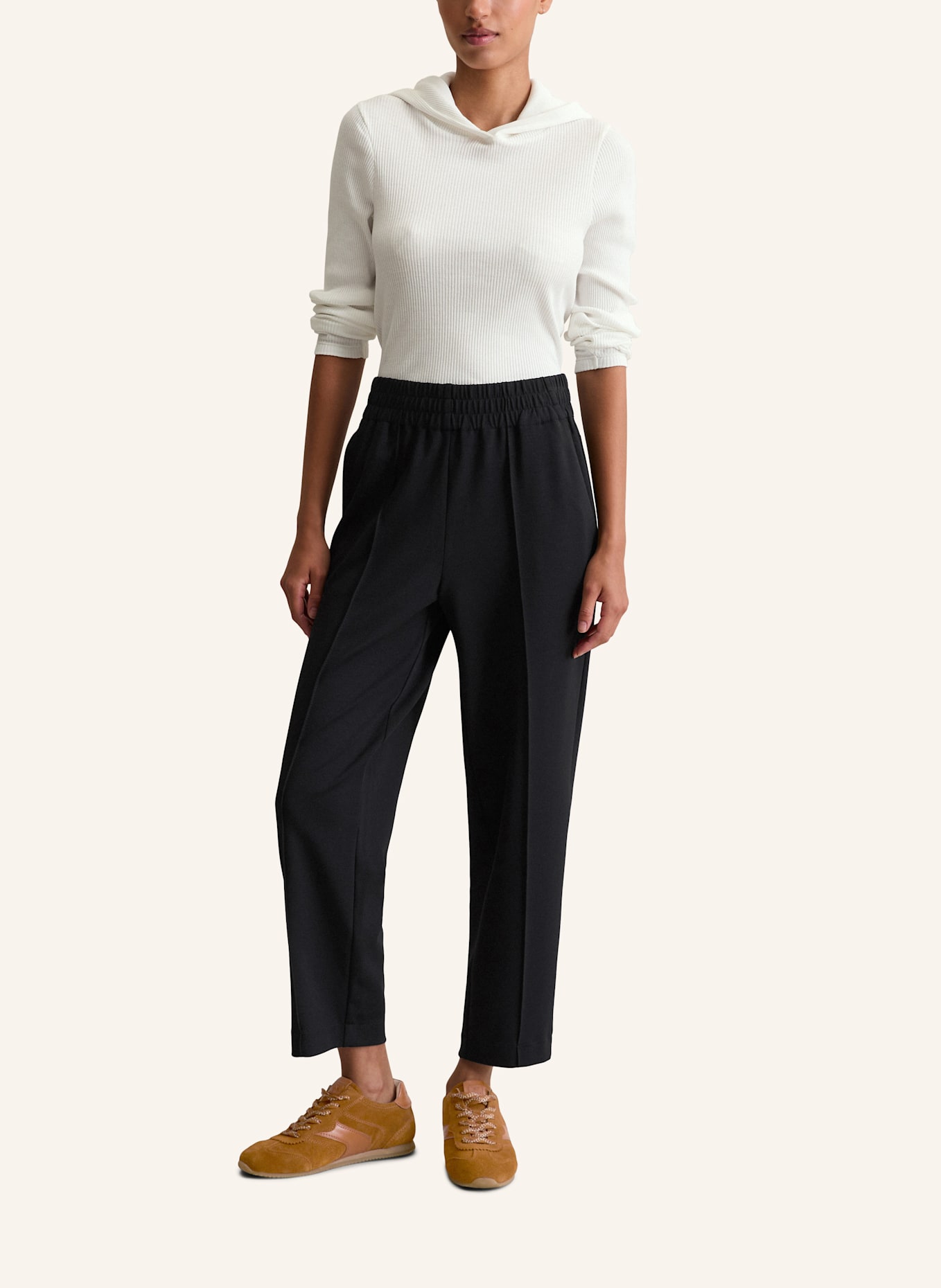 Marc O'Polo DENIM Jerseyhose: SCHWARZ