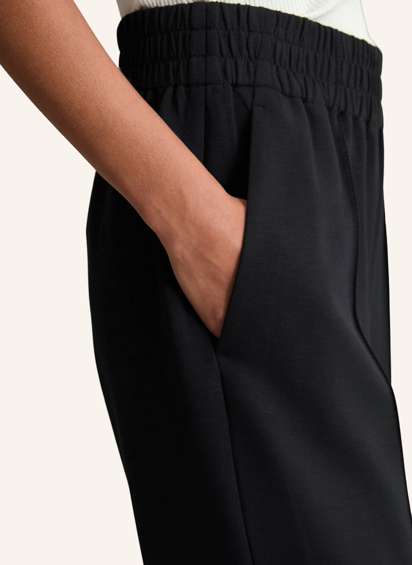 Marc O'Polo DENIM Jerseyhose: SCHWARZ